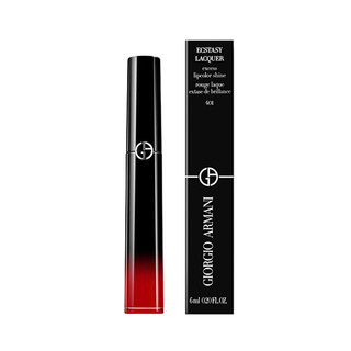 GIORGIO ARMANI beauty 阿玛尼彩妆 漆光迷情唇釉 #401橘红色 6ml