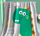 OUYUN 欧孕 婴儿毯子婴儿夏季毯子幼儿园午睡毯宝宝毛毯法兰绒单层 可爱恐龙140cm×100cm