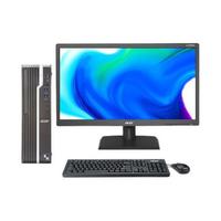 acer 宏碁 商祺 SQX4270 560N 20英寸 台式机 黑色(酷睿i3-10100、核芯显卡、8GB、512GB SSD、风冷)