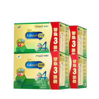 MeadJohnson Nutrition 美赞臣 安儿健系列 儿童奶粉 国产版 4段 1800g*4盒