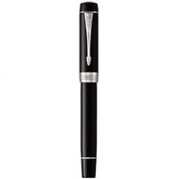 PARKER 派克 钢笔 Duofold世纪 Standard Body 黑色钯饰面 M尖 礼盒装