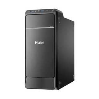 Haier 海尔 天越D50 商用办公台式电脑主机(i3-9100F 8G GT720 2G独显 1T WiFi 三年上门 Win10)