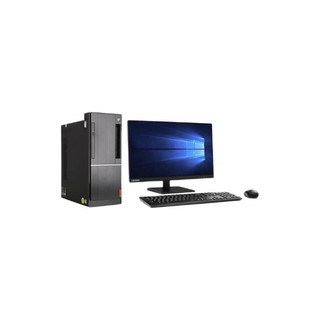 Lenovo 联想 扬天W4020d 22.5英寸 台式机 黑色(奔腾G4560、核芯显卡、4GB、500GB HDD、风冷)