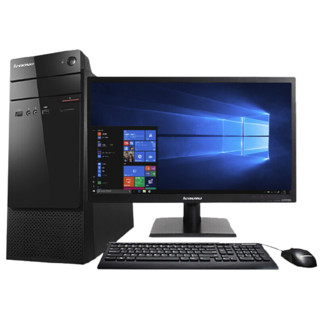 Lenovo 联想 扬天M7200c 19.5英寸 台式机 黑色(AMD A8-7600、核芯显卡、4GB、1TB HDD、风冷)