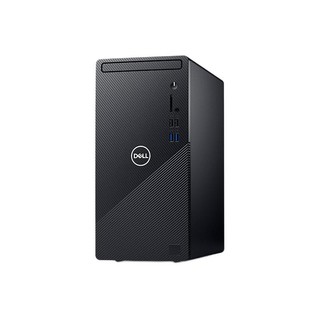 DELL 戴尔 灵越 3880 商务台式机 黑色 (酷睿i3-10100、核芯显卡、16GB、256GB SSD、风冷)