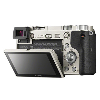 SONY 索尼 Alpha 6000 APS-C画幅 微单相机 银色 单机身