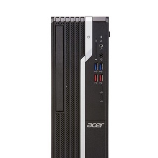 acer 宏碁 商祺 SQX4270 23.8英寸 台式机 黑色(酷睿i5-9400、GT730、8GB、256GB SSD+1TB HDD、风冷)