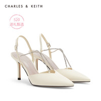 CHARLES & KEITH CK1-60280280-A 女士链条高跟鞋