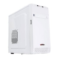 京天华盛 全新灵致办公系列 台式机 白色(酷睿i3-10100、核芯显卡、16GB、500GB SSD、风冷)