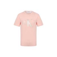 Calvin Klein Jeans 卡尔文·克莱恩牛仔 女士圆领短袖T恤 J214750 粉色 XS