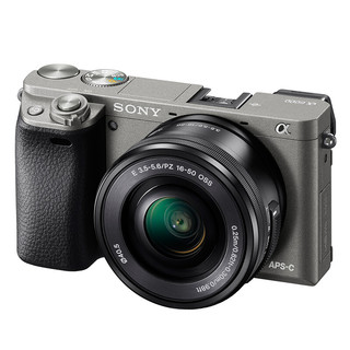 SONY 索尼 Alpha 6000L APS-C画幅 微单相机 石墨灰 E PZ 16-50mm F3.5 OSS 变焦镜头 单头套机