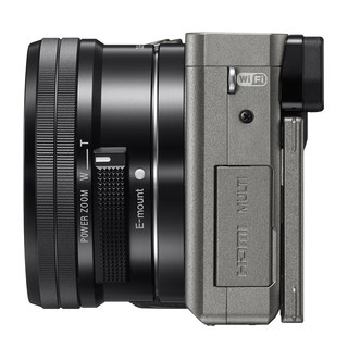 SONY 索尼 Alpha 6000L APS-C画幅 微单相机 石墨灰 E PZ 16-50mm F3.5 OSS 变焦镜头 单头套机