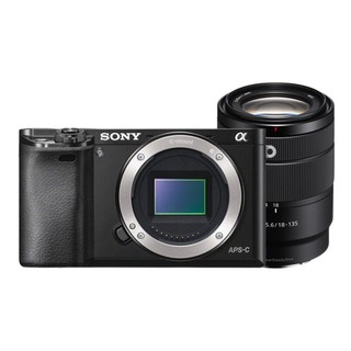 SONY 索尼 Alpha 6600 APS-C画幅 微单相机 黑色 18-135mm F3.5 长焦变焦镜头 单头套机