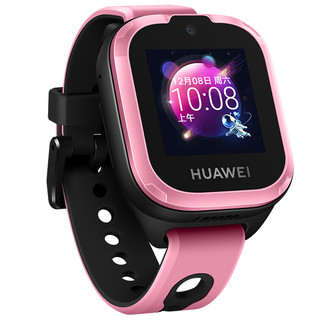 HUAWEI 华为 ELF-G00 GPS 智能手表 33mm 星云粉硅胶表带（GPS、北斗、SOS）