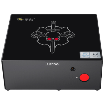 零刻 Beelink Turbo 7 台式机 黑色(酷睿i7-8709G、锐龙RX Vega M GH 4GB、16GB、1TB HDD、风冷