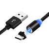 IPHOX 爱福克斯 Lightning Micro USB Type-C 磁吸数据线 1.0m 黑色