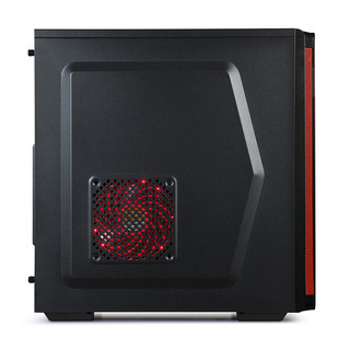 狄派 DP350 台式机 黑色(AMD FX-8350、GTX 1050Ti 4G、16GB、240GB SSD、风冷)