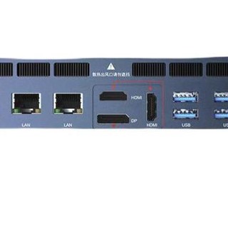 零刻 GTR 台式机 蓝色(锐龙5 3500H、核芯显卡、16GB、512GB SSD、风冷)