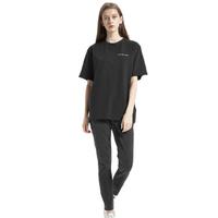 Calvin Klein Jeans 卡尔文·克莱恩牛仔 女士圆领短袖T恤 J214197 黑色 M