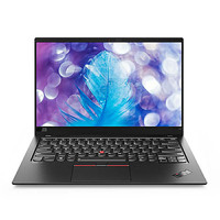 ThinkPad 思考本 X1 Carbon 2020款 4G版 14.0英寸 轻薄本 沉浸黑(酷睿i7-10710U、核芯显卡、16GB、512GB SSD、1080P、IPS、20U9007FCD)