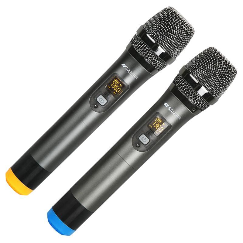 SANSUI 山水 U3 增强标准版 万能无线话筒 黑色
