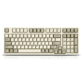 LEOPOLD 利奥博德 FC980M 98键 有线机械键盘 灰白 Cherry红轴 无光