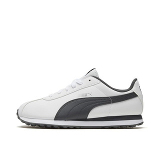 PUMA 彪马 Turin 中性休闲运动鞋 360116-04 白黑 44.5