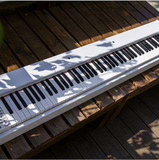 Music&Beat M128 电钢琴 88键重锤 便携款 黑白棕三色可选