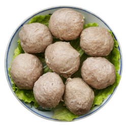 喜盼银奖2斤正宗潮汕特产手打牛肉丸手工牛筋丸潮州汕头火锅丸子