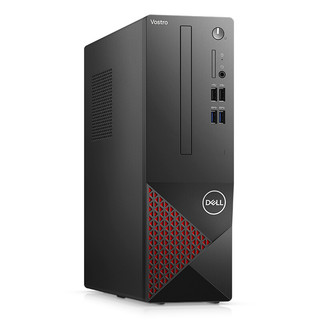 DELL 戴尔 Vostro 3681 台式机 黑色(酷睿i5-10400、核芯显卡、8GB、1TB HDD、风冷)