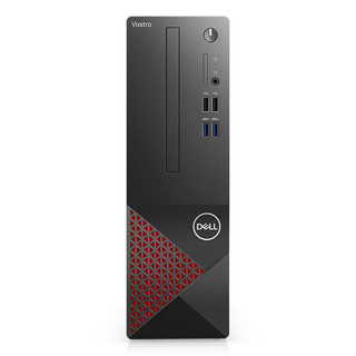 DELL 戴尔 Vostro 3681 台式机 黑色(酷睿i5-10400、核芯显卡、8GB、1TB HDD、风冷)