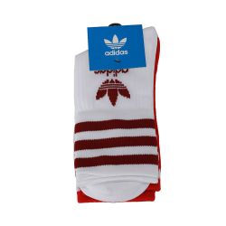 adidas 阿迪达斯MID CUT CRW SCK GD3578 中性运动袜多少钱-什么值得买