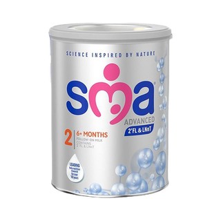 SMA 英国惠氏 至尊铂金版 较大婴儿奶粉 英版 2段 800g*4罐