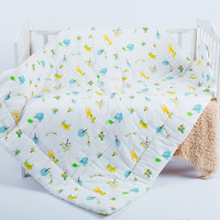 喜亲宝 K.S.babe 婴儿被子 新生儿宝宝棉纱布手工缝制被子幼儿园可洗被褥子用品120