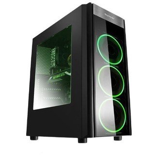 战旗 夜魇 Z017 台式机 黑色(酷睿i5-7500、GTX 1070 8G、120GB SSD、风冷)