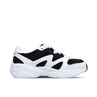 SKECHERS 斯凯奇 D'lites Airy 女子休闲运动鞋 88888162/WBK 黑白 36