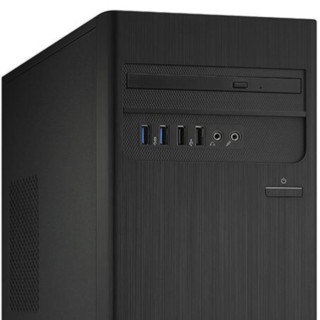 ASUS 华硕 碉堡 T20 九代酷睿版 21.5英寸 商用台式机 黑色 (酷睿i5-9400、核芯显卡、8GB、128GB SSD+1TB HDD、风冷)