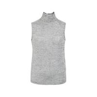 Calvin Klein 卡尔文·克莱 女士高领打底衫 W76154130T 灰色 M