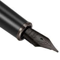金豪 95系列钢笔 幻影黑 明尖 0.5mm