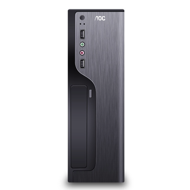 AOC 荣光 810 台式机 黑色(奔腾G5400、核芯显卡、4GB、240GB SSD、风冷)