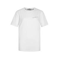 Calvin Klein Jeans 卡尔文·克莱恩牛仔 女士圆领短袖T恤 J214837 YAF 白色 S