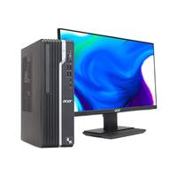 acer 宏碁 商祺 SQX4270 21.5英寸 台式机 黑色(酷睿i5-10400、GT730、16GB、512GB SSD+1TB HDD、风冷)