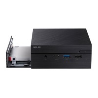 ASUS 华硕 PN60 八代酷睿版 商务台式机 黑色(酷睿i5-8250U、核芯显卡、4GB、128GB SSD、风冷)