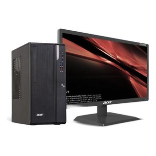 acer 宏碁 商祺 SQV4270 20英寸 商务台式机 黑色 (酷睿i5-8400、GT720、8GB、1TB HDD、风冷)