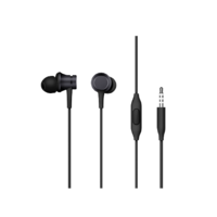 移动端：MI 小米 清新版 入耳式有线耳机 黑色 3.5mm