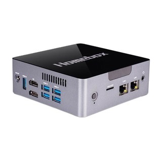 VGame 武极 HOME BOX V1 赛扬版 商用台式机 银色 (赛扬J4105、核芯显卡、6GB、240GB SSD、风冷)