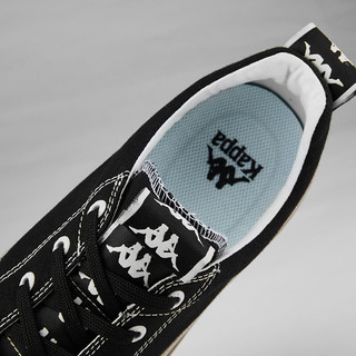 Kappa 卡帕 Banda 中性运动帆布鞋 K0AW5CC45D-990A 黑色/牛津棕 44