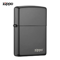 ZIPPO 之宝 美国ZIPPO打火机 芝宝 黑冰镜面 美国原装点烟器防风火机 芝宝商务经典 150ZL