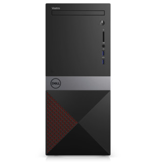 DELL 戴尔 Vostro 3670 9代酷睿版 21.5英寸 商务台式机 黑色 (酷睿i7-9700、GT710、8GB、1TB HDD、风冷)