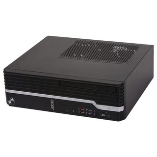 acer 宏碁 商祺 SQX4270 23.8英寸 台式机 黑色(酷睿i5-11400、核芯显卡、8GB、1TB HDD、风冷)